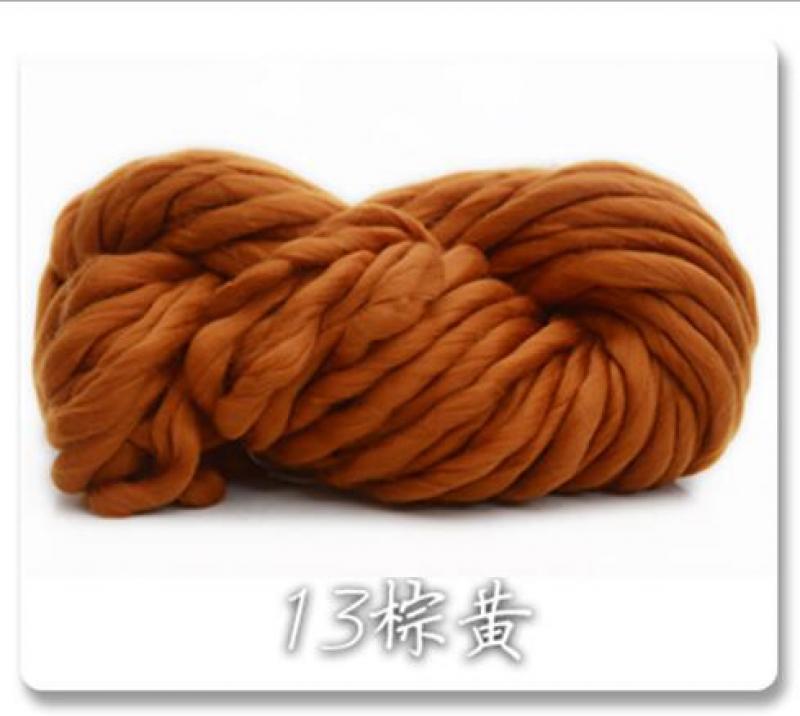 Super Chunky Merino Wool Yarn Giant Wool Extreme Knitting Arm Knitting Super Bulky Chunky Yarn for Hand knitting Polyester 500g