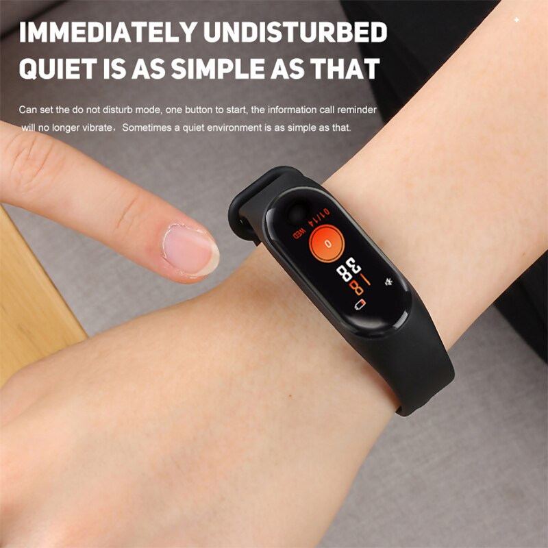 Fitness Tracker, m3 Smart Armband Kleur Touch Screen Waterdichte IP67 GPS Slaap Hartslag Bloeddrukmeter voor Vrouwen Mannen