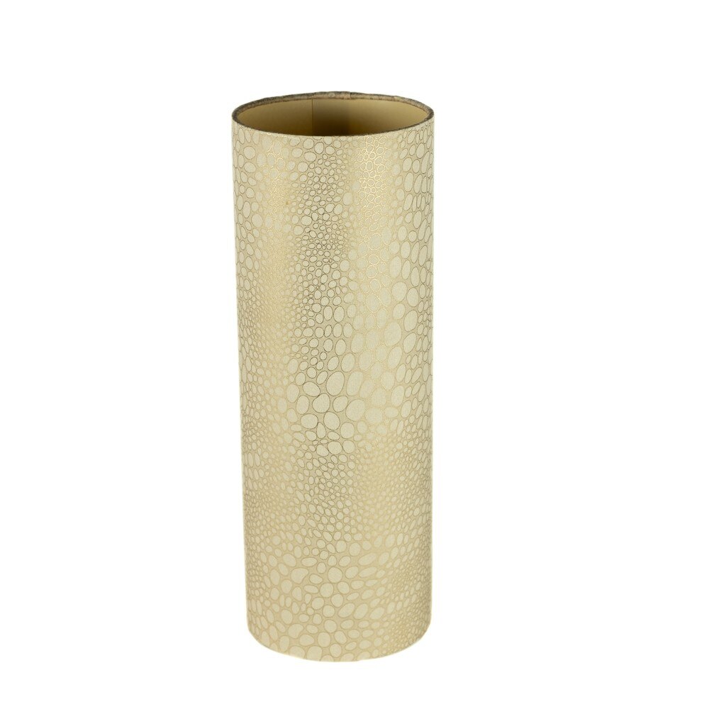 Plafonnier écran BEIG tube CROCO 13X35