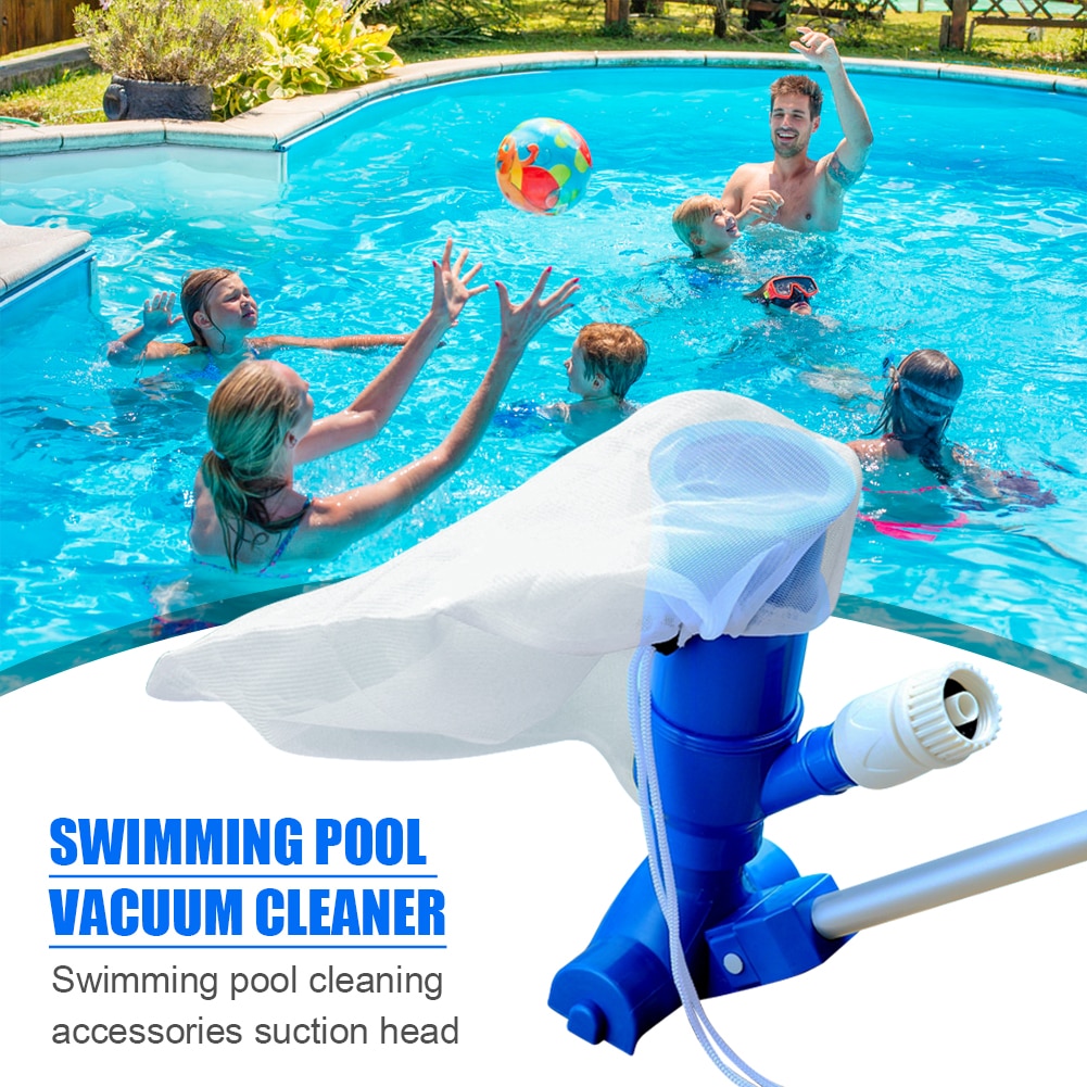 Pool Pond Fountain SPA Jet Vacuum Cleaner Swimming Pool 5 Pole Sections Suction Tip Connector Inlet Portable Detachable Cleaning