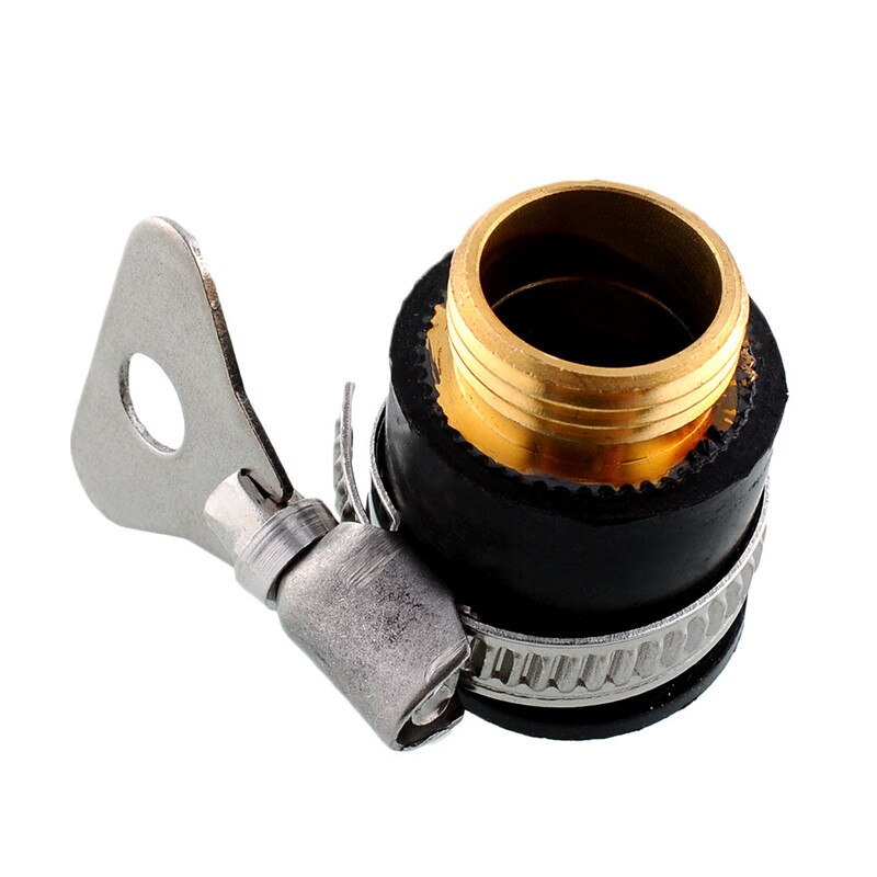 Universal Water Faucet Adapter With 1/2" Thread Hose Fitting Garden Irrigation Suitable For Transfer 15-20mm Diameter Tap 1 PC