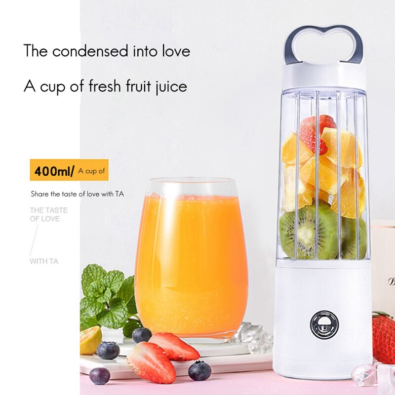 500Ml Usb Eletric Fruit Juicer Machine Mini Reizen Kleine Fruitpers Oplaadbare Maker Blender Extractor Cup