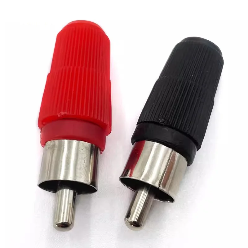Changer adapter, rca male to female, extension coupler, av connector with dust caps