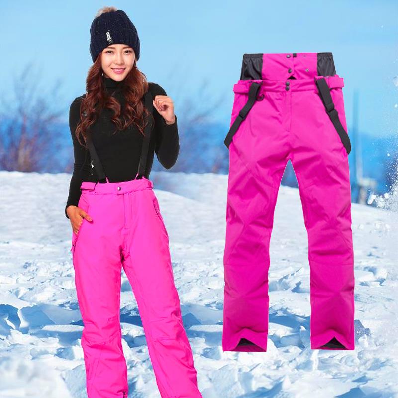 Ski Pants Sweatpants UV Protection Snowboard Game Cotton 3 Color Windproof Anti Fog Disassemble Freely Waterproof
