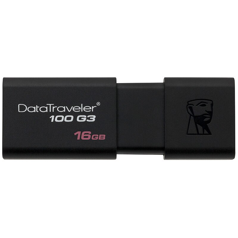 Originale kingston usb flash-drev 16gb datatraveler 100 g3 pen-drev usb 3.0 højhastigheds pendrives