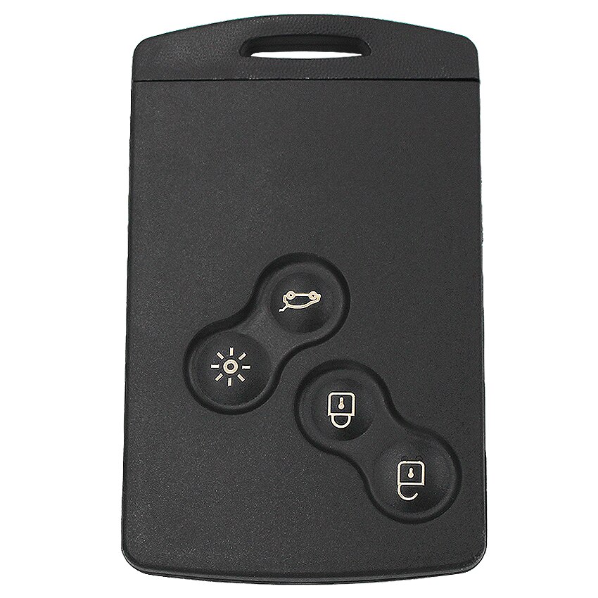 Smart Remote Key FOB 4 Buttons 433mhz With PKE PCF7952 Chip For Koleos CLIO 4 with emergency key NSN14 key blade