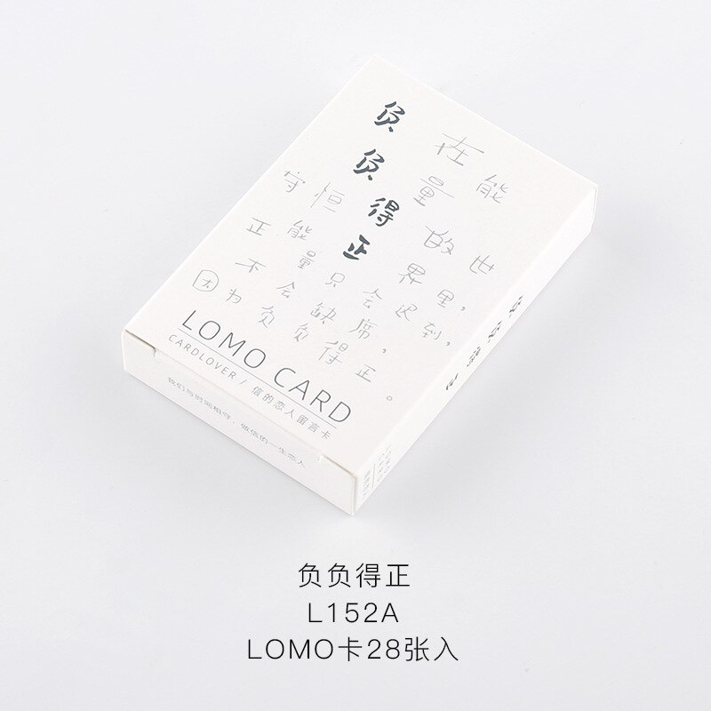 Lomo-marcapáginas de astrología de dibujos animados, tarjeta pequeña grabable, decoración de diario, papel de felicitación, papelería de , 28 Uds.: H Positive 28PC