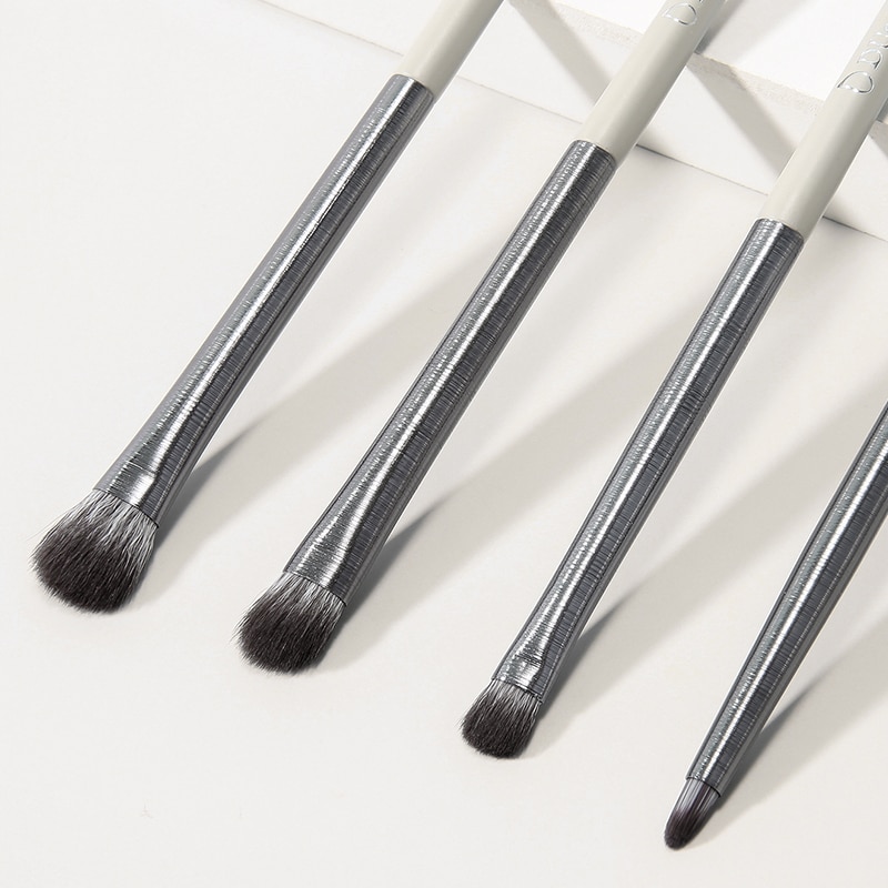 Ducare Make-Up Kwasten 4 Stuks Eyeshadow Brush Blending Wenkbrauw Make Up Borstels Synthetische Haren Schoonheid Cosmetica Borstel Set