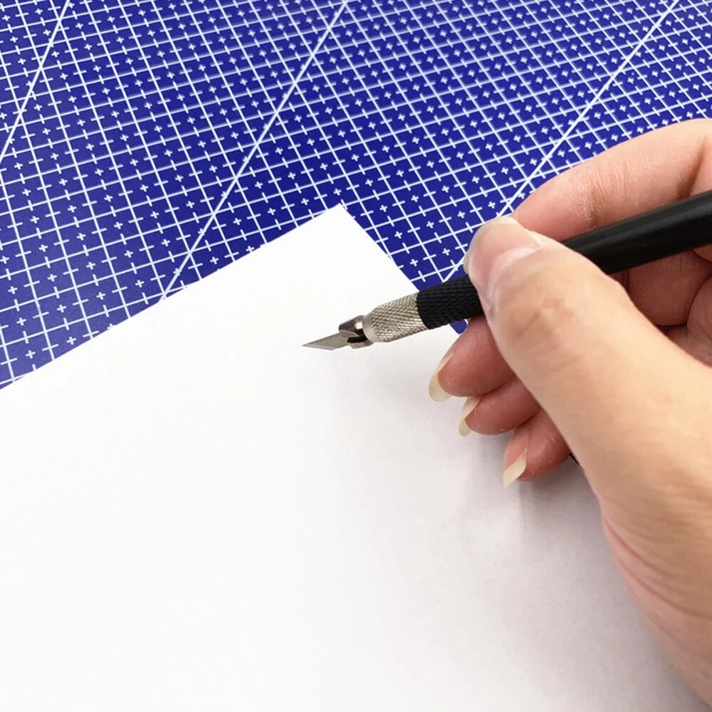 PP Schneidematte Werkbank Patchwork Cut Pad Nähen Manuelle DIY Messer Gravur Leder Cutter Board Einseitige Unterlage