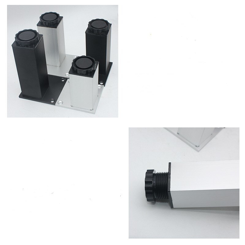 Cabinet feet furniture feet 38 square adjustable cabinet feet bathroom cabinet feet TV cabinet feet aluminum alloy cabinet feet