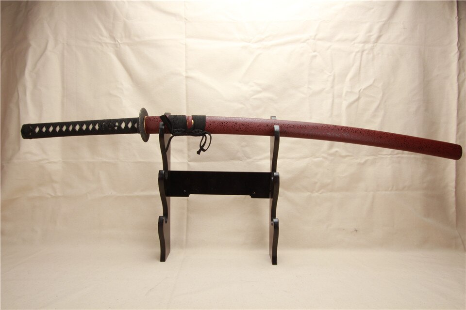 japonais samouraï épée katana wakizashi Tanto bois ferme étagère multi-étages mural porte-outil couleur noire peut être lié