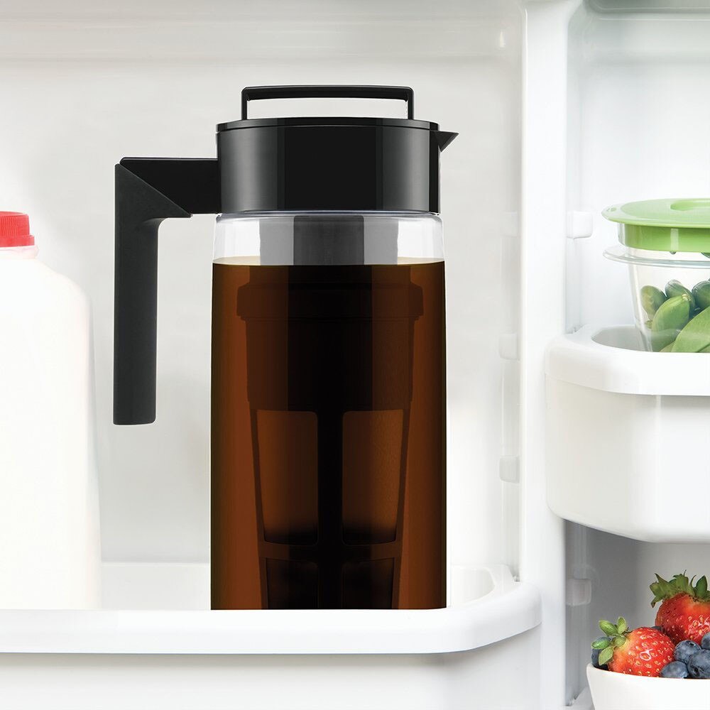 900ml stor kapacitet kallbryggare iskaffe bryggare lufttät försegling silikon handtag kaffe vattenkokare kontor kaffe te vatten vattenkokare