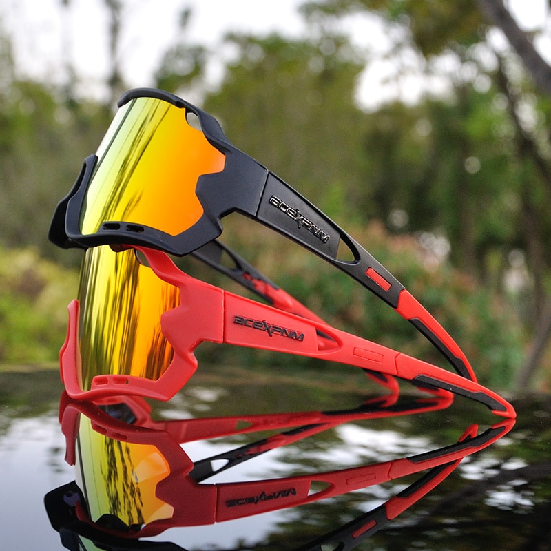 gafas polarizadas de ciclismo gafas de ciclismo de montaña gafas de ciclismo de deportes al aire libre gafas de sol UV400 4 lente