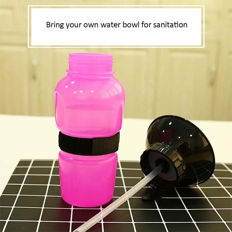 Bebedero portátil para mascotas, alimentador de bebedero, botella de agua de gran capacidad para perros