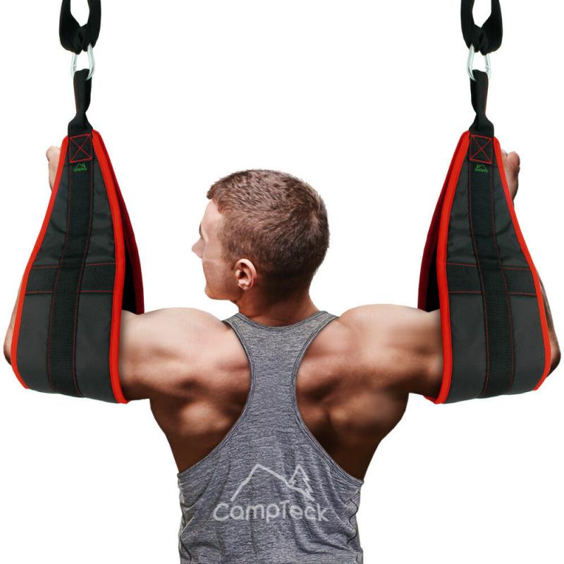 Cinturini sportivi regolabili per barra Pull Up appesi imbragature addominali cinturino resistente e allenamento in Neoprene imbottito per palestra domestica