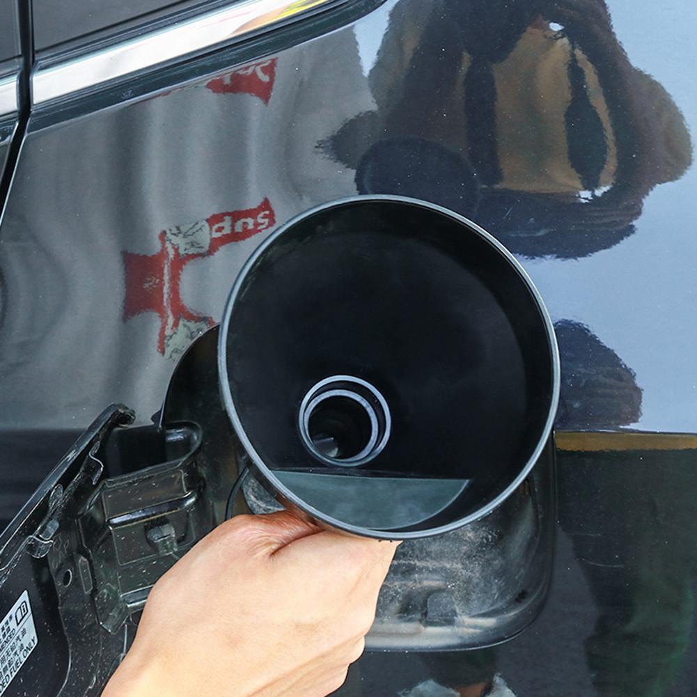 Plastic Funnel Oil Funnel Spout Car Motorcycle Oil Water Fuel Gasoline Filling Funnel With Soft Pipe For Truck Vehicle