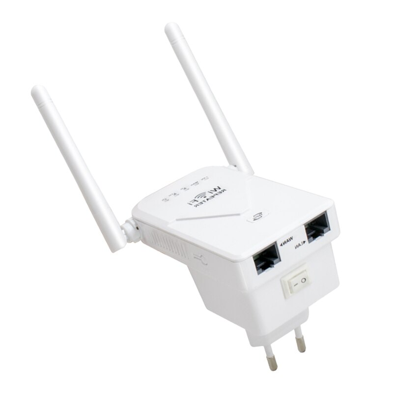 Wifi Signal Amplifier, 750M Wireless Booster WiFi Range Extender Amplifier Repeater Ap Expand Home WiFi Extender EU Plug