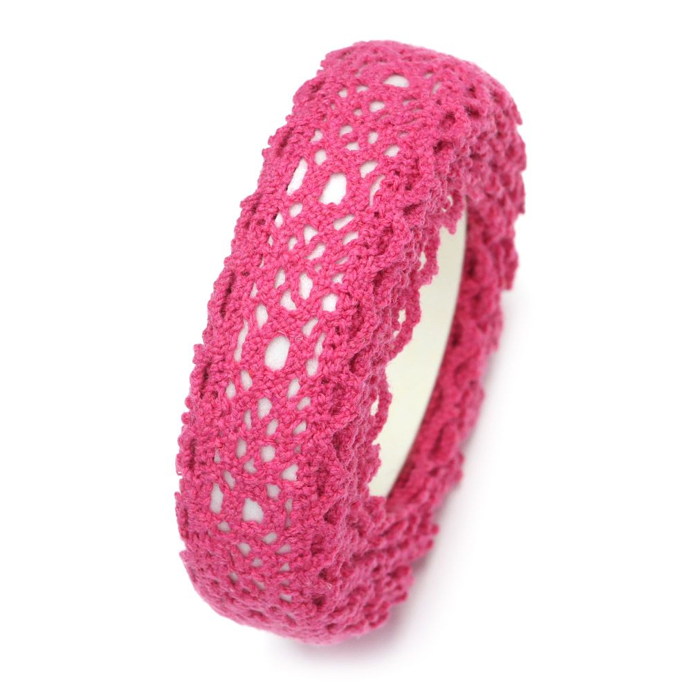1 rolka kwiat taśma maskująca rolka do czyszczenia ubrań gumowa koronka rolka Scrapbooking naklejka samoprzylepna DIY rzemiosło Album dekoracyjny przyklejony: 1.5cm rose red