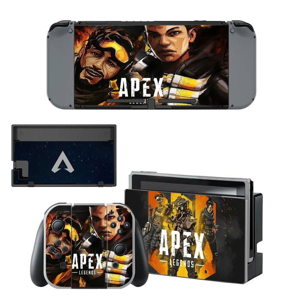 APEX Legends Nintendoswitch Haut Nintend Schalter Aufkleber Aufkleber für Nintendo Schalter Konsole Freude-con Controller Dock Haut Aufkleber