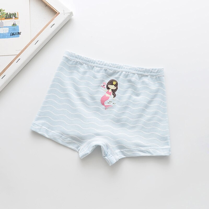 5 sztuk/partia dziewczyny bawełniane bokserki majtki dziewczyny majtki dziewczyny bokserki majtki dziecięce dzieci bielizna dla 2-14 lat GU230