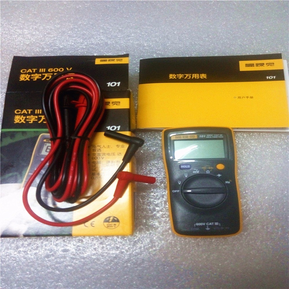 Fluke 101 Basic Digital Multimeter Original FLUKE 101 Pocket Digital Multimeter Auto Range F101