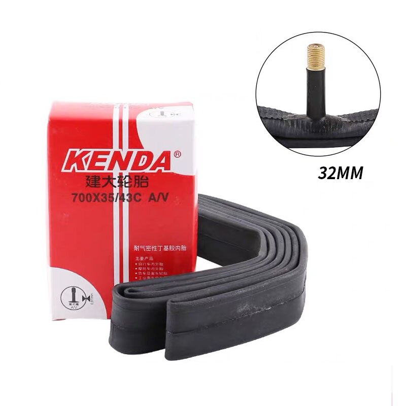 KENDA 700 × 18/23C 700 × 25/28C 700 × 35/43C 700 × 28/32C 32MM 35MM 48MM 60MM 80MMAV FV Route Vélo Chambre À Air: 700x35-43C AV 32mm