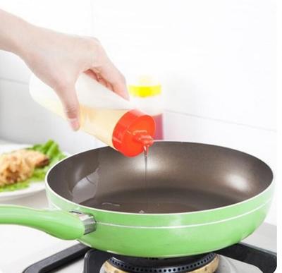 1/2pz 300ml Bottiglia di Plastica per Elettrodomestici Da Cucina di Olio Può Bottiglie per Le Salse Accessori Da Cucina ketchup cookling Strumento