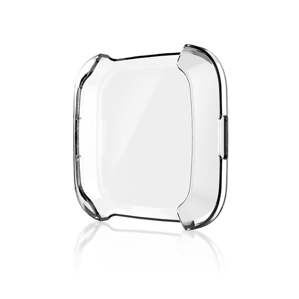 Weiche TPU Silikon Überzug fallen Abdeckung Für Fitbit Versa 2 voll Bildschirm Schutz fallen Auf passen bisschen Versa2 Smartwatch Schutzhülle coque