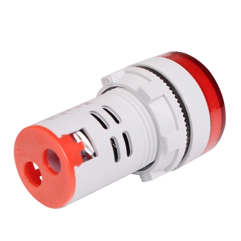 AC12-500V Led Digitale Voltmeter Display Gauge Voltage 22Mm Volt Meter Indicator Signaal Lamp Autolichten Tester