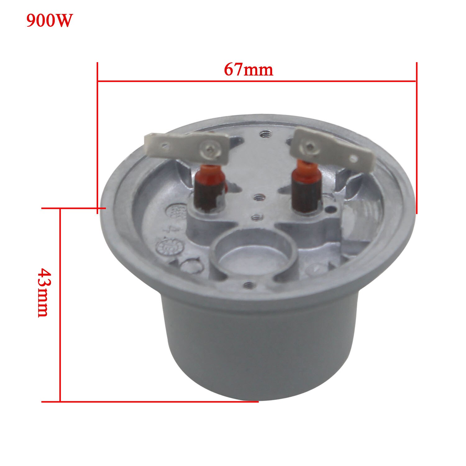 Machine Heater Verwarming Buis Verwarming Pot Vierkante 4-Head Verwarming Element Voor Brandwonden Machine Universele Brandwonden