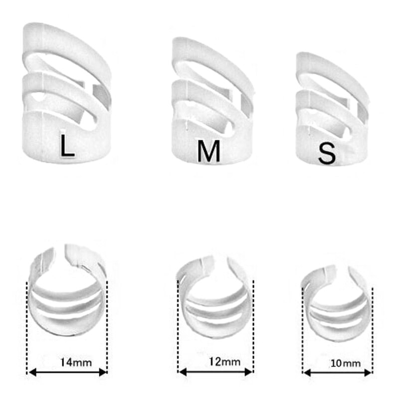 4 Stks/set Plectrums Wijsvinger Picks Voor Elektrische Akoestische Gitaren Ukulele Y4UB