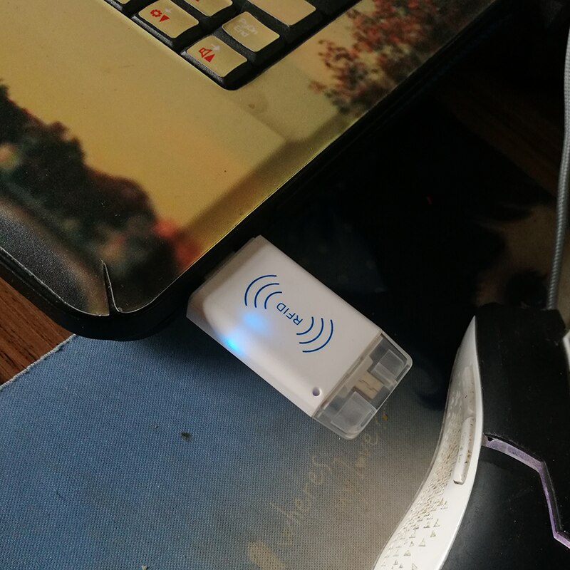 Double USB Rfid Card Reader for Android window system mini size Micro USB 125khz Rfid Reader