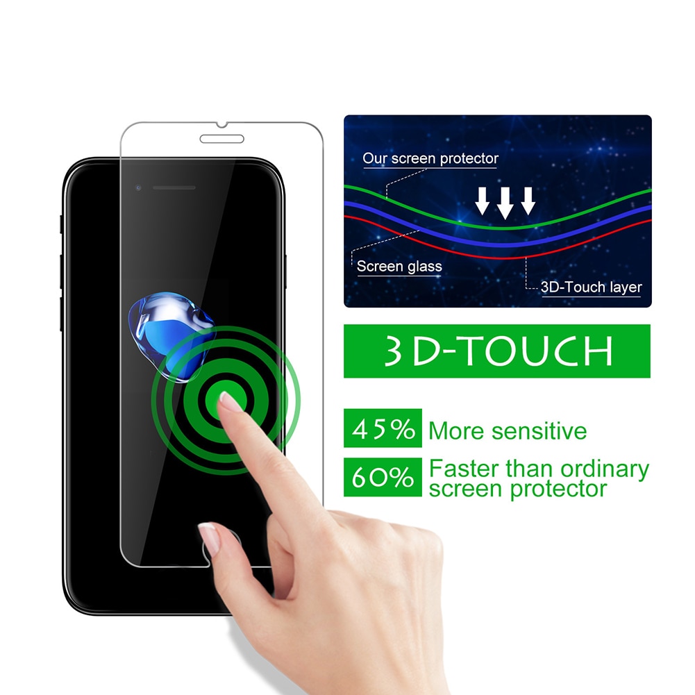 9H Volledige Dekking Cover Smart Gehard Glas Telefoon Front Screen Protector Beschermfolie voor iPhone 8 Plus X XS 11 Pro Max