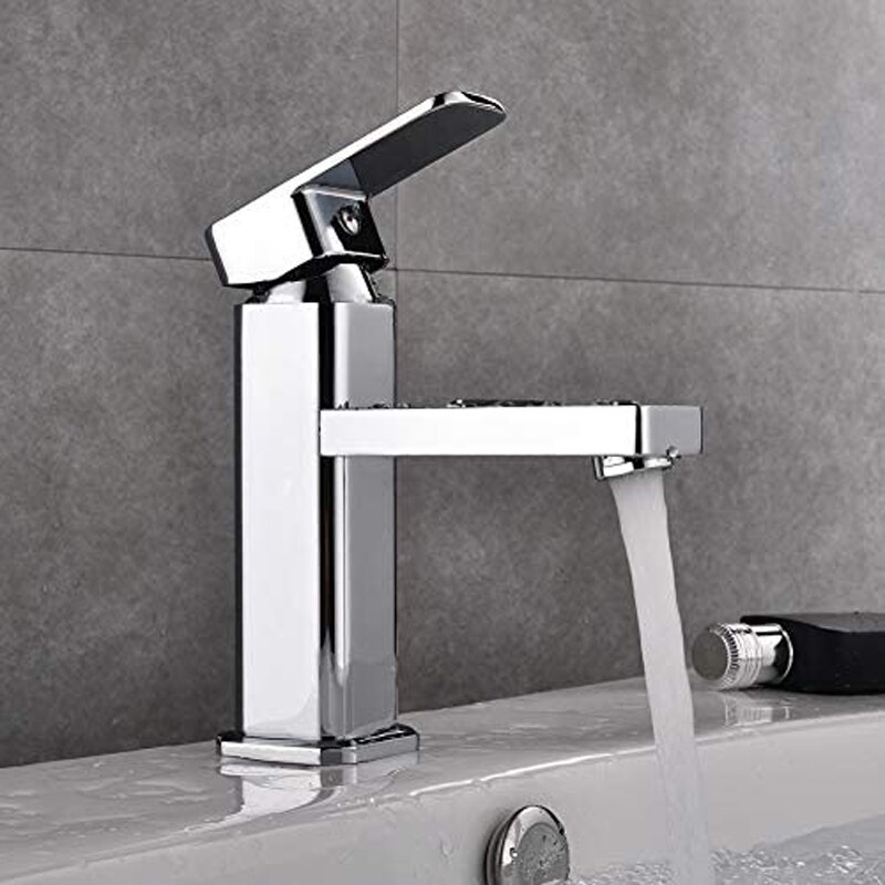 Wastafelkraan Inbouw | Mengkraan | Gun Metal - Rene Houtman