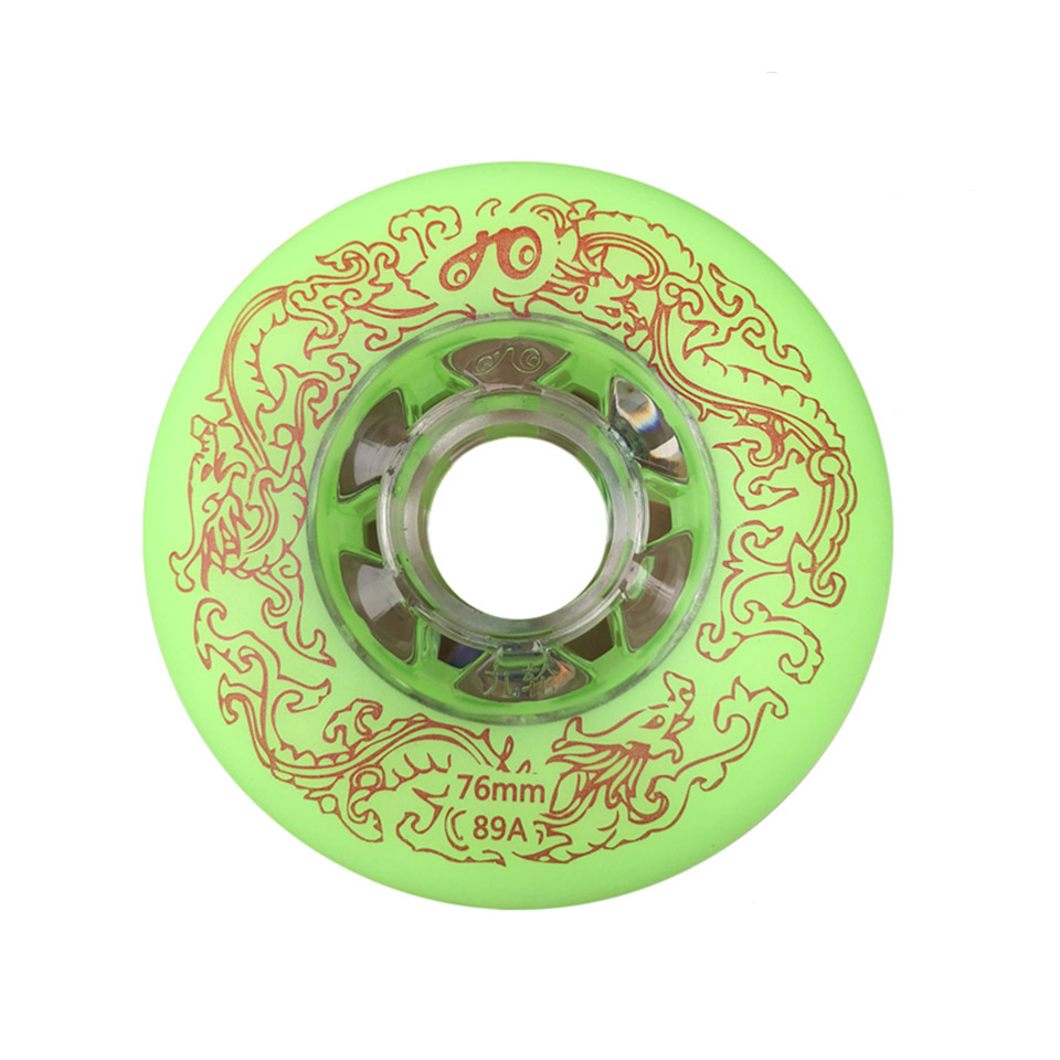Japy skate 88 ~ 89a dragon rulleskøjtehjul slalom glidende inline skate sko dæk til seba powerslide patine