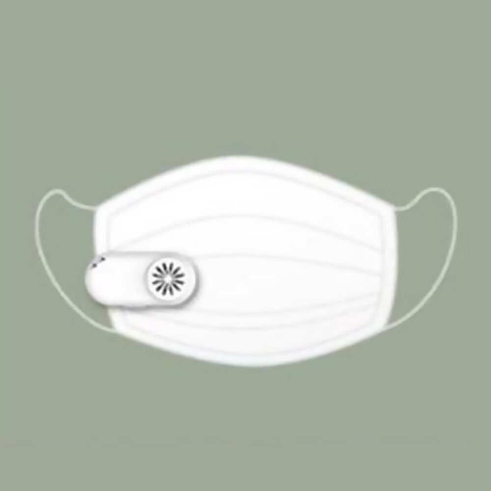 Personal Breathe Cooler Wearable Air Purifier Air Face Fan USB Mini Portable Mask Clip Fan Electric Air Conditioning Cooling Fan