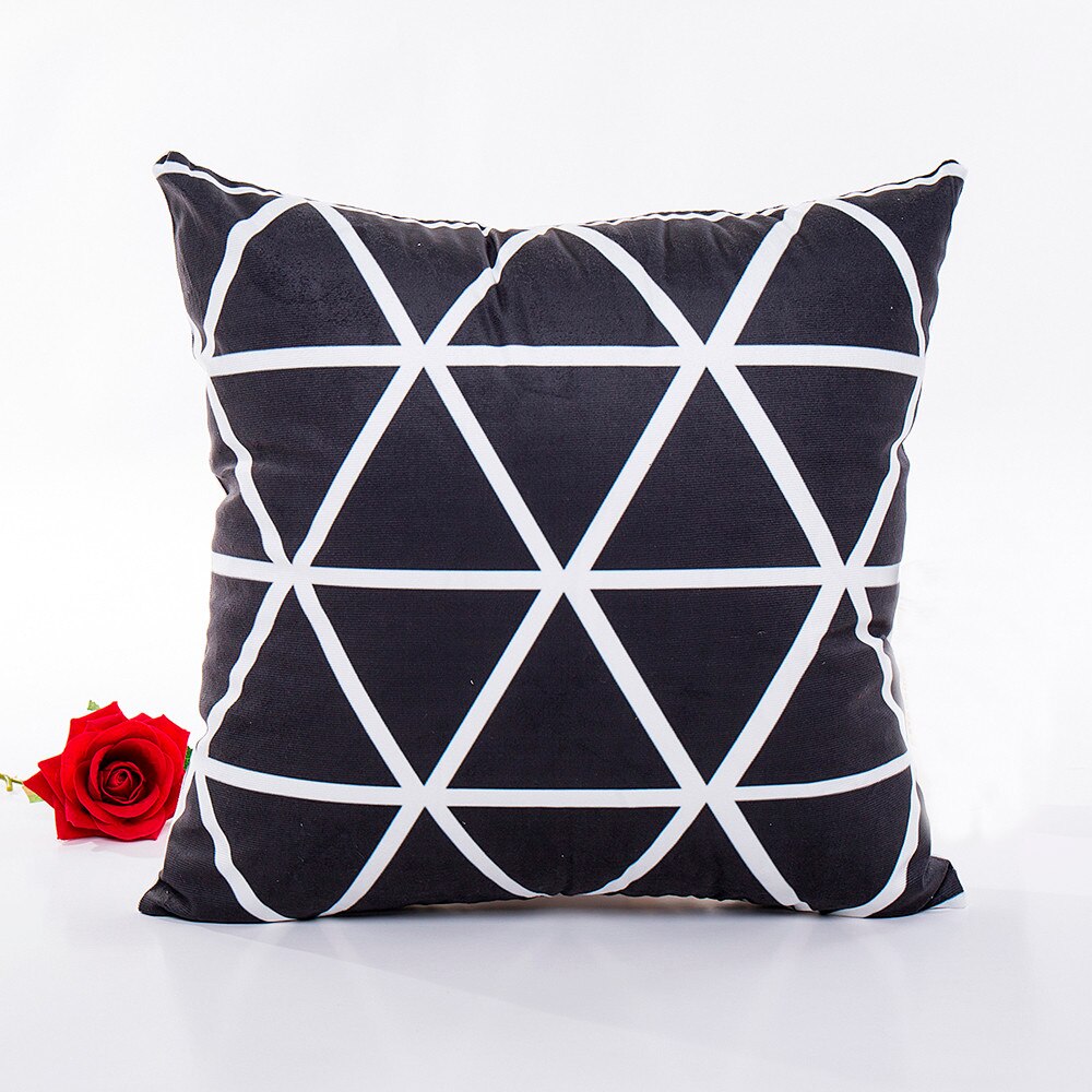 Polyester Geometrische Kussenhoes Kamer Decoratie Kussen Sofa Taille Throw Home Decor Kussen Case Наволочки Декоративные: D