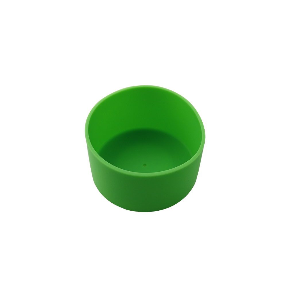 5.5cm Water Cup Mat Silicone Thermos Coasters 55mm Cup Bottom Ring Wear Resistant Shatter Resistant Bottom Cover Coaster: DEEP BLUE