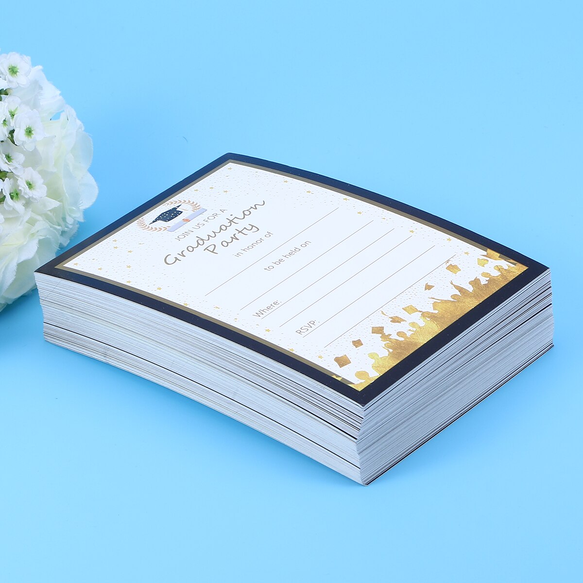 48pcs Graduation Party Invitations Cards Graduation Party Favors