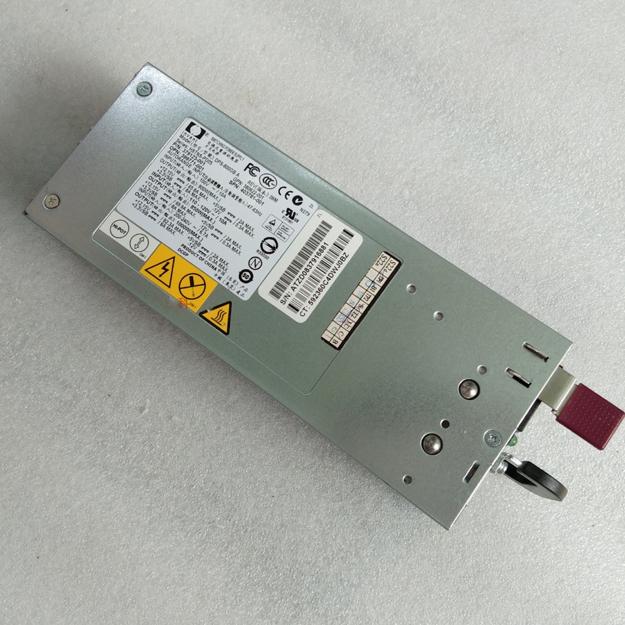 Originele Voeding DPS-800GB Een 379123-001 403781-001 Voor DL380G5 1000W 12V