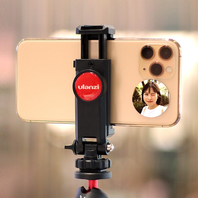 Ulanzi selfie spejl smartphone skønhedsspejle vlog live tilbehør