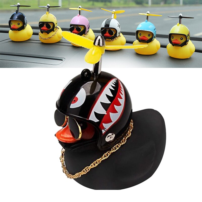 Droga Mtb kaczka dzwonek rowerowy rower kaczka guma z kaskiem Ducky z kaskiem kaczka ładny silnik wiatrowy w samochodzie akcesoria rowerowe