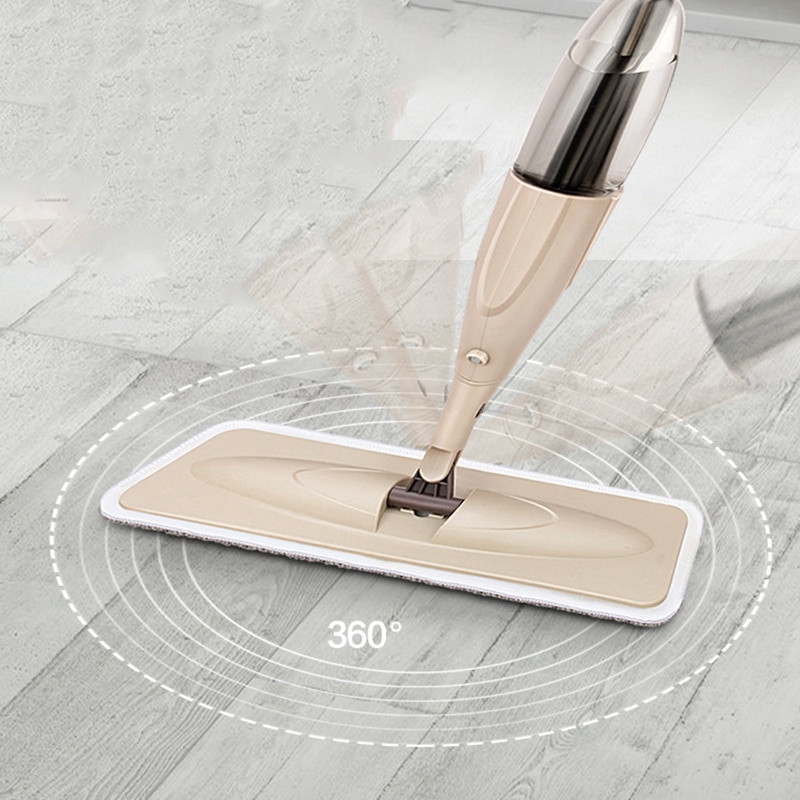 Fregona de aerosol mágico, suelo de madera con almohadillas de microfibra reutilizables, manija de 360 grados, ventanas del hogar, cocina, mopa barredora, escoba, Herramientas de limpieza
