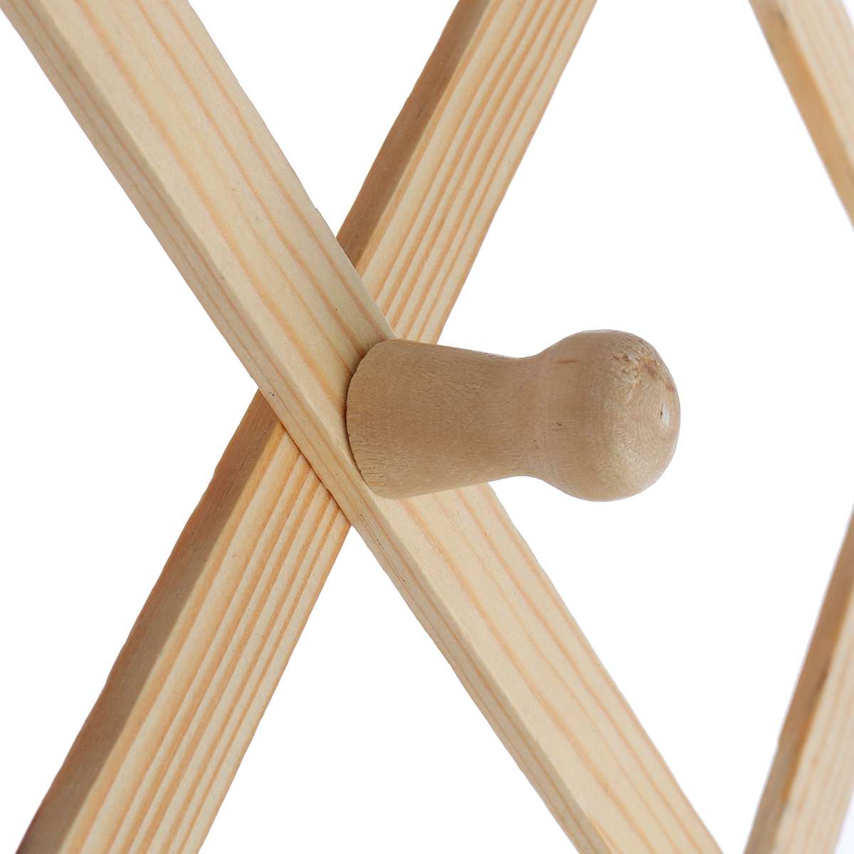 10 Head Wooden Expanding Clothes Hanger Expandable Coat Rack Holder Shelf Hat Closet Wall Hook Home Decor