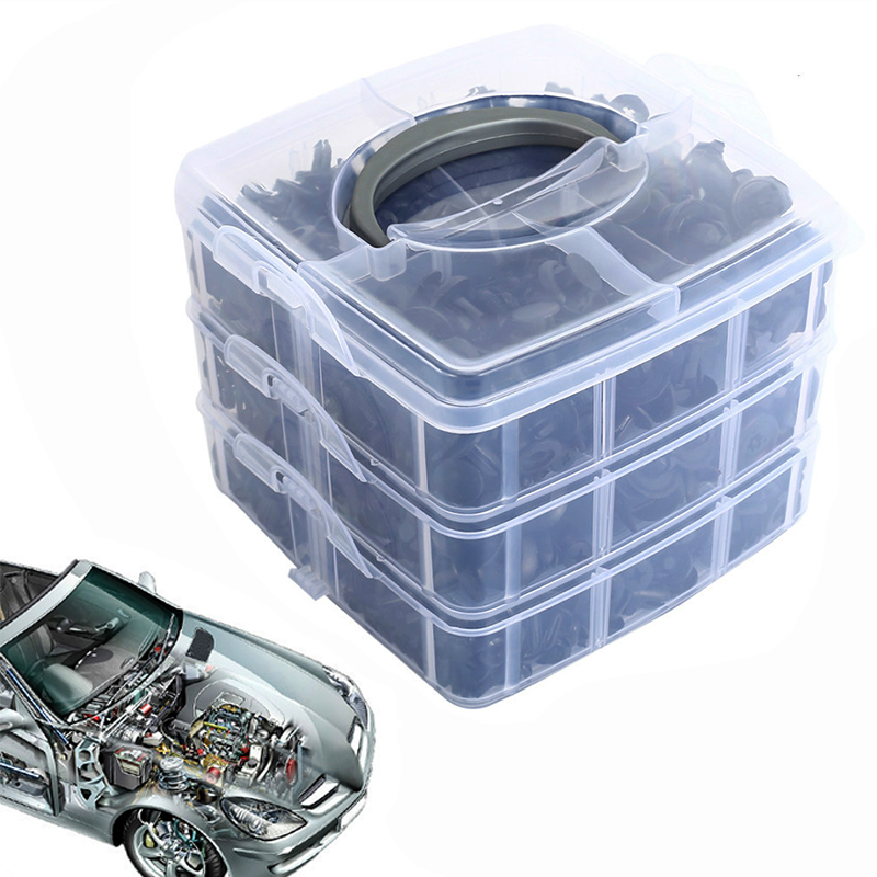 Kit de clips de fixation pour toutes les automobiles, rivets à pression, pour pare-choc, 620, pièces/boîte, clips de fixation de garniture