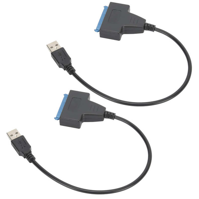 USB to Cable Portable USB 2.0 Port to Long Shell for SATA Interface Cable Equipment Accessory USB 2.0 To for SATA Cable for