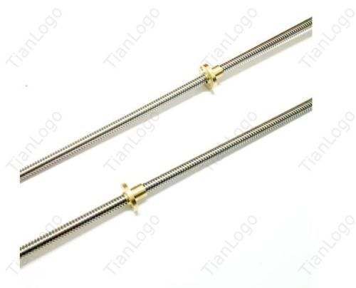 250 mm Lead Screw 3D Printer Z Axis Lead Screw 250MM Lead Screw 8mm Screw Pitch