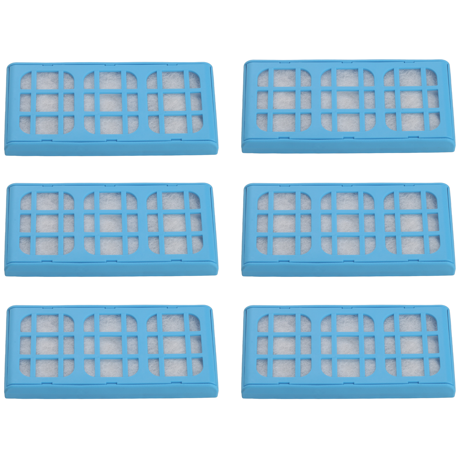 Conjunto de cartuchos de filtro de água de substituição de 6 unidades para fontes de animais de estimação PET MATE Cat Mate