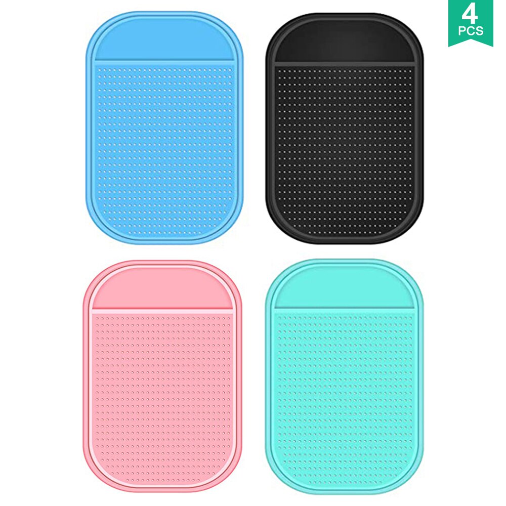 2/4/6 Stck Anti-Unterhose Klebrige matt Diamant Malerei Werkzeuge Tablett Nicht-Unterhose Matte Halfter für halten fach Diamant Stickerei Zubehör: 4 Stck mischen Farbe D