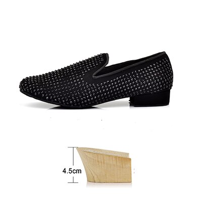 Ladingwu Latin Dance Schoenen Mannen Suède Strass Stijldansen Schoenen Mannen Zachte Bodem Sociale Partij Schoenen Indoor Sportschoenen: Sky Blue / 5.5